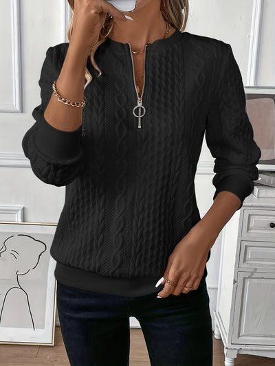 The Versatile Zip-Detail Jumper