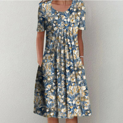Flattering Elegance – The Flowy Midi Dress