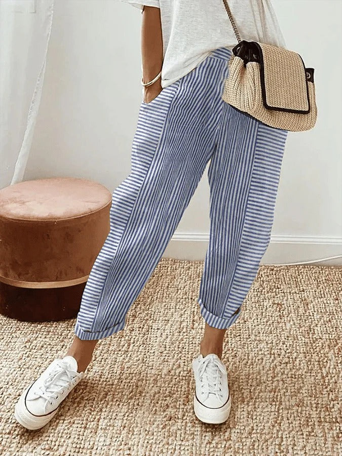 The Striped Comfort Trousers